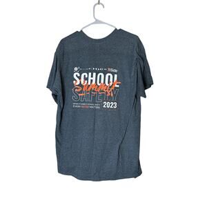 NWOT - NSide School Safety Platform Gray T-Shirt Size XL